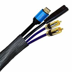 cablenet CNL 25M Brd Slv 10-21mm [29mm] Ls Bk