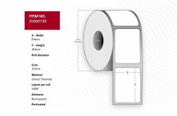 Capture 35000739 printer label White 