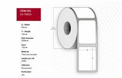 Capture CA-76015 printer label White 