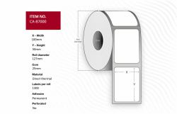 Capture CA-87000 printer label White 