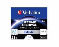 Verbatim M-Disc 4x BD-R 25 GB 5 pc[s] 