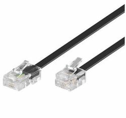 Microconnect MPK463S telephone cable 15 m Black 