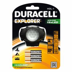 Duracell Hdl 1 Duracell Explorer Headband Flashlight Black Led