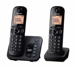 Panasonic KX-TGC222EB telefono Telefono DECT Identificatore di chiamata Nero 