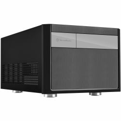 Silverstone SST-SG11B computer case Small Form Factor [SFF] Black (SilverStone SUGO SG11 - tower - micro-)