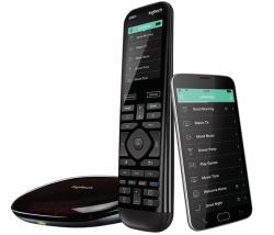 Logitech Harmony Elite , Hub & App remote control Audio, DVR, Game console, Home cinema system, PC, Smartphone, TV, Tablet Touch Screen (HARMONY ELITE-RF-EMEA - IN)