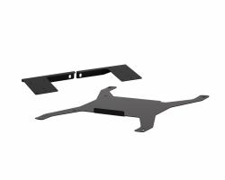 RaceRoom 75105090 speaker mount Black 