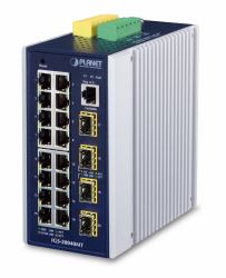 PLANET IGS-20040MT commutateur réseau Géré L2+ Gigabit Ethernet [10/100/1000] Bleu, Blanc 