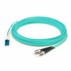 Titan LCSTOM3DAQ1/CL InfiniBand/fibre optic cable 1 m LC ST Aqua colour 