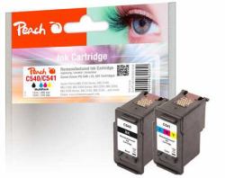 Peach PI100-239 ink cartridge 2 pc[s] Standard Yield Black, Cyan, Magenta, Yellow 