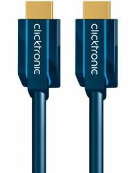 ClickTronic 10m High Speed HDMI HDMI cable HDMI Type A [Standard] Blue 