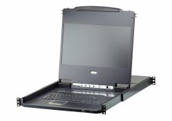 ATEN 8-Port 17.3" DVI Full HD LCD KVM Switch [USB] 