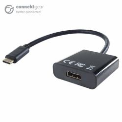 connektgear USB 3.1 Type C to HDMI Active 4K Adapter - Male to Female - Thunderbolt and DP Compat...
