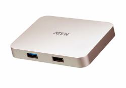ATEN USB-C 4K Ultra Mini Dock mit Power Passthrough 