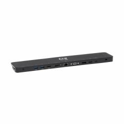 Tripp Lite U442-DOCK7D-B USB-C Dock, Triple Display - 4K HDMI & DP, VGA, USB 3.x [5Gbps] and USB ...
