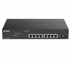 D-Link DGS-1100-10MPV2 network switch Managed L2 Gigabit Ethernet [10/100/1000] Power over Ethernet [PoE] 1U Black (D-Link DGS 1100-10MP - v2 - switch - 1)
