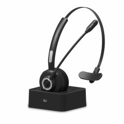 EDIS EC143 headphones/headset Wireless Head-band Office/Call center Micro-USB Bluetooth Black 