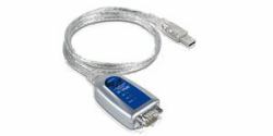 Moxa UPort 1130I serial cable Silver USB Type-A DB-9 