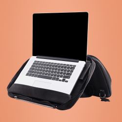 R-Go Tools Laptoptasche R-Go Viva, Vollnarbenleder, mit integriertem Laptop-Ständer, Schulterrie...