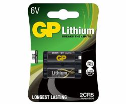 GP Batteries 2CR5 Lithium 400 mAh 