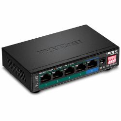 Trendnet TPE-TG51G network switch Gigabit Ethernet [10/100/1000] Power over Ethernet [PoE] Black 