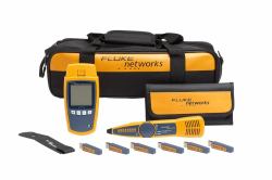 Fluke MicroScanner PoE Testeur PoE Noir, Bleu, Jaune 
