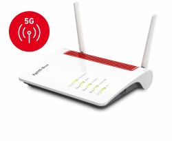FRITZ! Box FRITZ! 6850 5G WLAN-Router Gigabit Ethernet Dual-Band [2,4 GHz/5 GHz] Weiß 