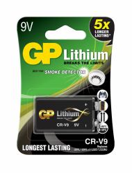 GP Batteries LITHIUM BATTERY 9V/CRV9 - Lithium CRV9, Single-use - battery, 9V, 1-pack - Warranty:...