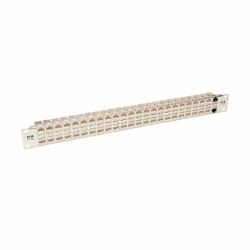 Eaton Tripp Lite N254-048-SH-6A 48 Anschlüsse 1 HE Rackmontage geschirmtes Cat6a STP Durchführu...