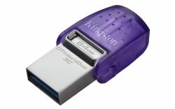 Kingston Technology DataTraveler 64GB microDuo 3C 200MB/s dual USB-A + USB-C (Kingston DataTraveler DTDUO3CG3/64GB 64GB MicroDuo USB OTG Flash Drive, 3C, USB-C and Type A)