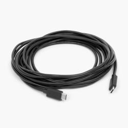 Owl Labs USB C Male to USB C Male Cable for Meeting Owl 3 [16 Feet / 4.87M] USB cable Black 