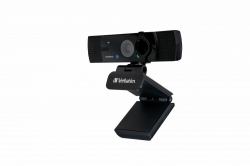 Verbatim 49580 webcam 3840 x 2160 pixels USB 2.0 Black 