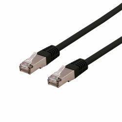 Deltaco STP-625SAU networking cable Black 25 m Cat6a U/FTP [STP] 
