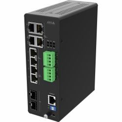 Axis 02621-001 network switch Managed 10G Ethernet [100/1000/10000] Power over Ethernet [PoE] Black 