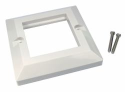 linitx Cables Direct Dual Port Faceplate White 