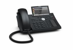 Snom D375 IP phone Black 12 lines TFT 