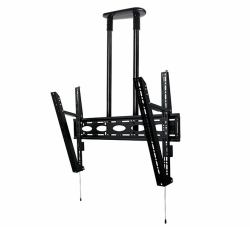 B-Tech BT8449 2,54 m [100"] Noir, Chrome 