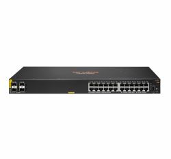 HPE Aruba Networking Aruba 6100 24G Class4 PoE 4SFP+ 370W Managed L3 Gigabit Ethernet [10/100/100...