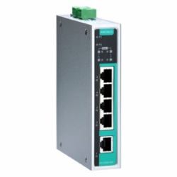 Moxa EDS-G205A-4POE-T network switch Unmanaged Gigabit Ethernet [10/100/1000] Power over Ethernet...