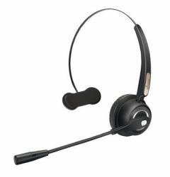 MediaRange MROS305 headphones/headset Wireless Head-band Office/Call center Bluetooth Black 