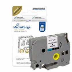MediaRange MRBTZ231 étiquette à imprimer Noir, Blanc 