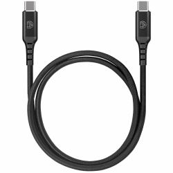 DEQSTER Nylon Charging cable USB-C to USB-C, 1m 