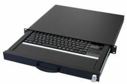 aixcase AIX-19K1UKUSTP-B tastiera USB QWERTY Inglese US Nero 