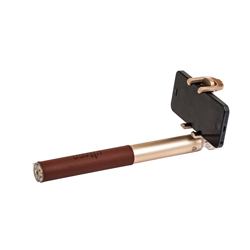 Ultron BT deluxe bastone per selfie Marrone, Oro 