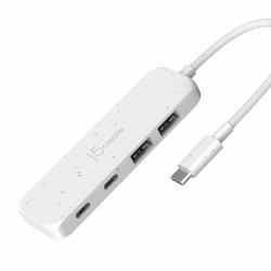 j5create Eco-Friendly USB-C to 4-Port Type-C & Type-A Gen 2 Hub 