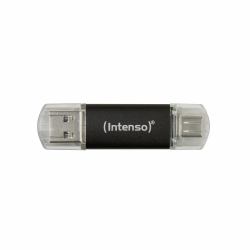Intenso Twist Line USB flash drive 64 GB USB Type-A / USB Type-C 3.2 Gen 1 [3.1 Gen 1] Anthracite 