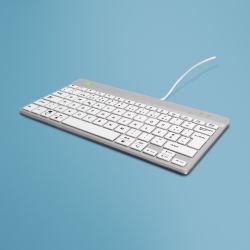 R-Go Tools Ergonomic keyboard R-Go Compact Break, compact keyboard with break software, QWERTY [P...