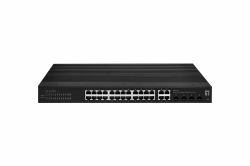 LevelOne IGS-2128 switch di rete Gestito L2 Gigabit Ethernet [10/100/1000] Nero 