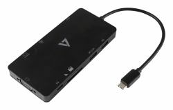 V7 UCMINIDOCK-ALTHV station d'accueil USB 3.2 Gen 1 [3.1 Gen 1] Type-C Noir 