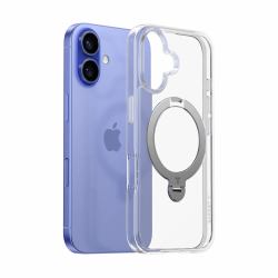 torras Ostand Spin mobile phone case 15.5 cm [6.1"] Cover Transparent 